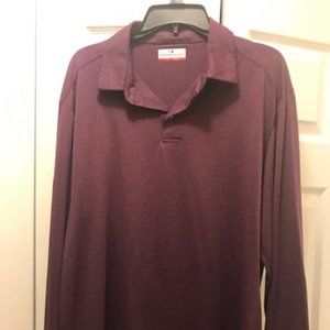 Grand Slam Men's lesiure shirt light burgundy